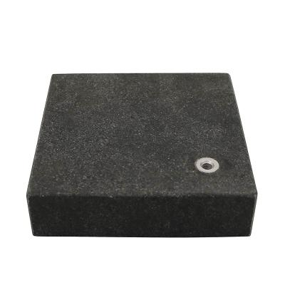 Granitbord 150x150x40 mm med 1xM8 gevindhul DIN 876/0
